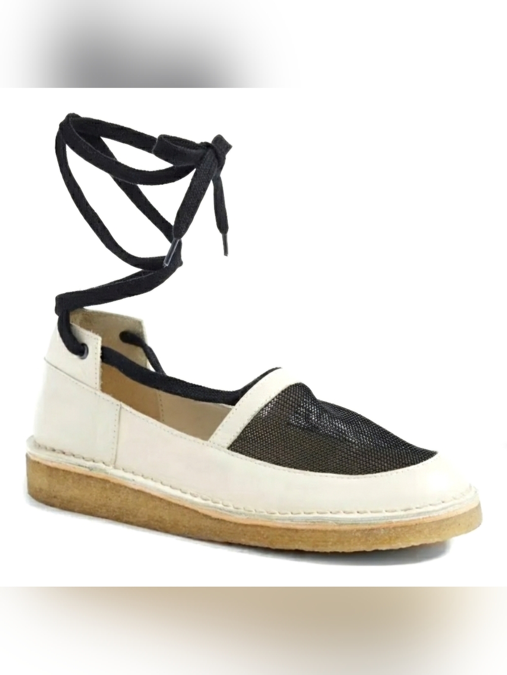 Rachel Comey Frisco Espadrille Flats US 10 Ankle Wrap Tie Lace Up